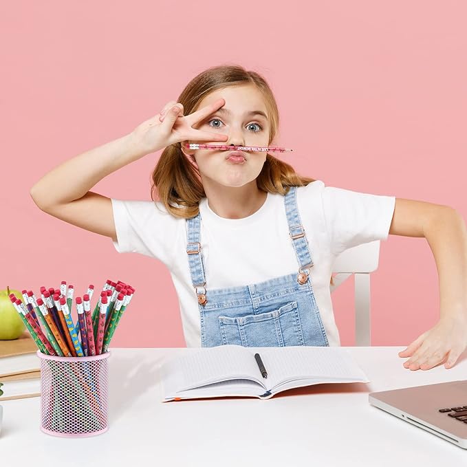 Gersoniel 240 Pcs Scented Pencils Bulk for Kids Inspirational Motivational Cute Fun Fruit Wood Smelly Graphite Pencils with Erasers for School Classroom Office Students Girls Boys Gifts Supplies