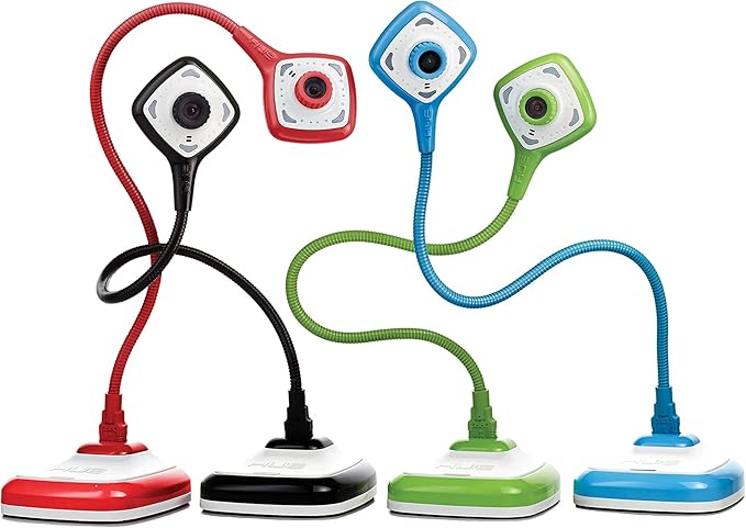 HUE HD Pro Flexible USB Video and Document Camera (Red)