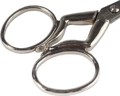 JubileeYarn Leg Shaped Cast Embroidery Craft Scissors - Silver - 1 Scissor