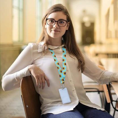 Yiflin Cute Neck Lanyard for Keys, Wallet, Id Card Holder, Cool Keychain Lanyard for Women, Men, Teacher