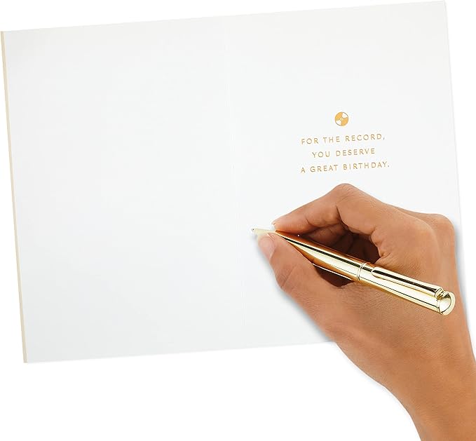 Hallmark Signature Birthday Card (Record)