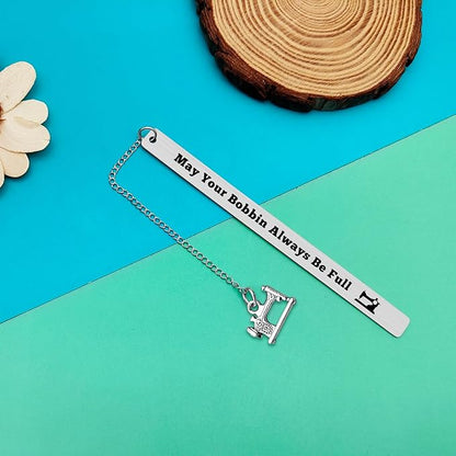 Bookmark Gift for Sewing Lover Women Mom Grandma Quilting Gift Seamstress Gift Funny Quilting Gifts for Quilters Seamstresses Sewing Gifts for Designer Quilting Book Marker Gifts for Costume Designer