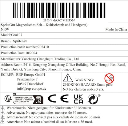 Magnetic Ten-Frame Set, Including 5 Frames (no Hollowed Out) and 55 Colorful Discs (Upgraded Version for Fridge & Hand-held)