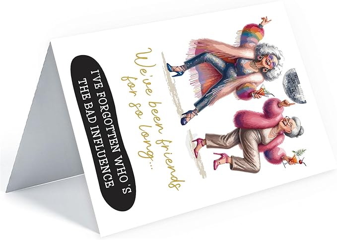 Birthday Cards for Women Funny, Best Friend Cards for Women, Happy Birthday Card for Friend, Birthday Cards for Sister, Sassy Birthday Cards for Women, Funny Friendship Birthday Cards for Bestie