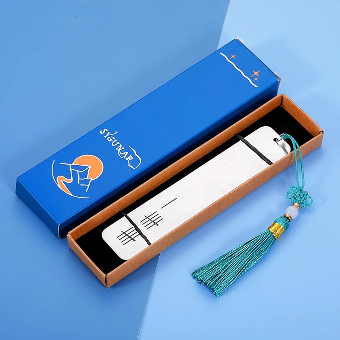 11 Year Anniversary Gifts Bookmark Steel for Husband Wife Boyfriend Girlfriend Women Men 11th Anniversary Wedding Valentine Christmas I Love You Gifts for Couples Male Female Bookmark Lover Him Her