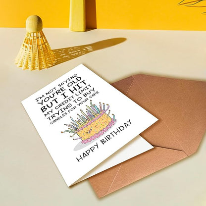 Funny Brother Birthday Card, Funny Birthday Card for Men, Funny Birthday Cards for Brother, Birthday Card Brother Funny, Funny Birthday Card for Dad, Birthday Card for Old Man, Joke Birthday Card, Birthday Card for Brother, Funny Birthday Cards for Women