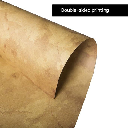 120 Pack Vintage Paper and Envelopes - 60 Sheets of Antique Looking Papers & 60 Antique Style Envelopes - Six Classic Aged Paper Designs - Vintage Printing paper, Vintage Writing Paper, 8.5 x 11 inch