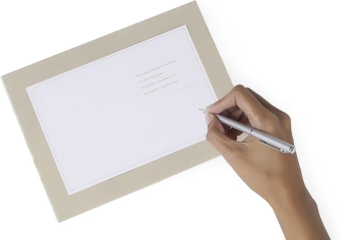 Hallmark Sympathy Greeting Card (For You and Your Family)