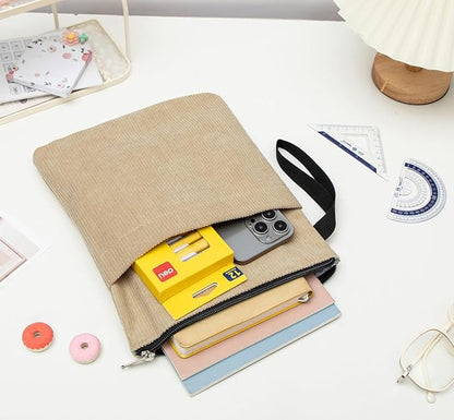 DSIUE Book Sleeve, Book Covers for Paperbacks with Zipper, Book Lover Gifts