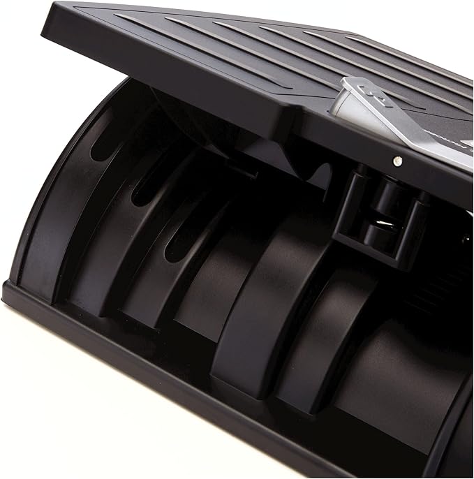 Fellowes Office Suites Adjustable Foot Rest (8032201) , Black