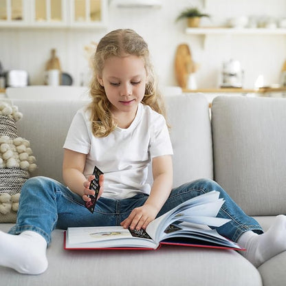 LiYiQ 100 Pcs Reading Rocks Bookmarks Rockets Design Bookmarks 7×2.5-inch Double-Sided Bookmarks for Book Lovers Cute Bookmarks for Reading Bookmarks for Students School Supplies