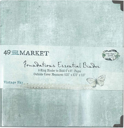 49 And Market Essential Binder VNTG, Vintage Sky