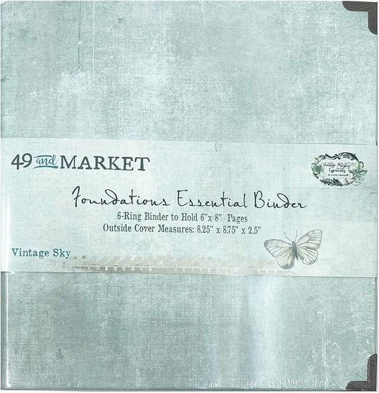 49 And Market Essential Binder VNTG, Vintage Sky