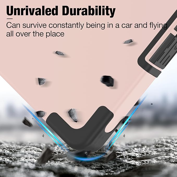 Sooez Toughest Clipboard with Storage, Internal Pen Pouch Included, Letter/ A4 Size, Shockproof Heavy Duty Plastic Clip Boards 8.5x11”, High Capacity Clipboards Box Case for Contractor Trucker Driver