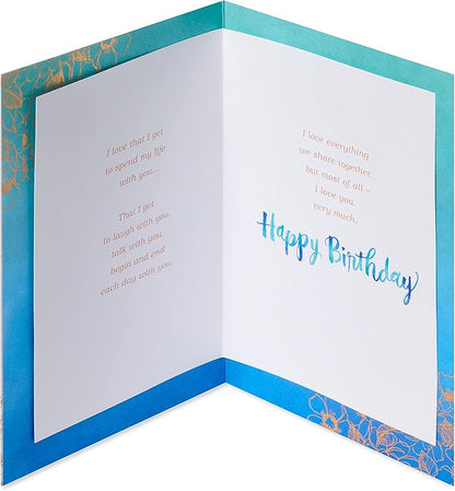 American Greetings Birthday Card for Wife (My Best Friend)
