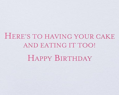 Papyrus Birthday Card (Having Your Cake)