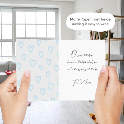 Anniversary Card for Her Him/Husband Boyfriend/Girlfriend Wife/Sarcastic Birthday Vday Greeting Card (You Always Know The Way To My Heart)