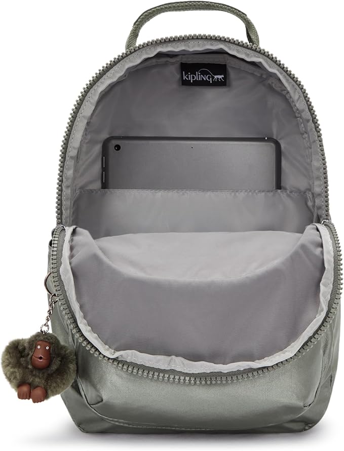 Kipling Women's Seoul Small Tablet Backpack, Durable, Padded Shoulder Straps with Tablet Sleeve