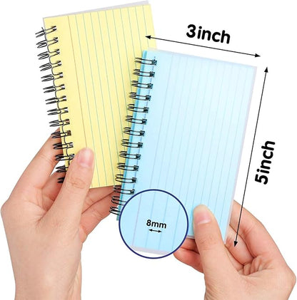 Koogel 400 Pieces Multicolor Index Cards, 3x5 Inches Ruled Index Cards Sprial Note Taking Paper in Multiple Colors for School, Learning, Memory, Recipe, Memo Scratch Pad, DIY Greeting Card