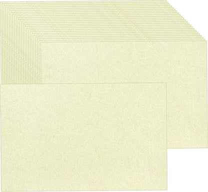 Baisunt 50 Pack 5x7 ClassicRustic Cardstock Paper Blank Thick Heavyweight 80lb Card Stock for Making Greeting Cards, Invitations cards, Photos, Postcards