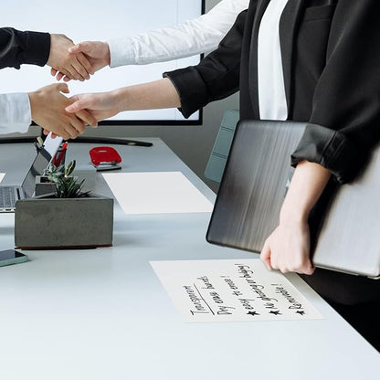 Dry Erase Board Sticker- Whiteboard Stickers-5.82''x8.27'' Removable Dry Erase Sheets- Fridge Magnetic Paper Alternatives for Desk/Refrigerator/Door/Home/Office/Classroom (White-6Pcs)