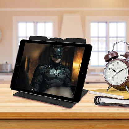 Metal Book Stand - Adjustable Book Holder for Reading (Full Black)