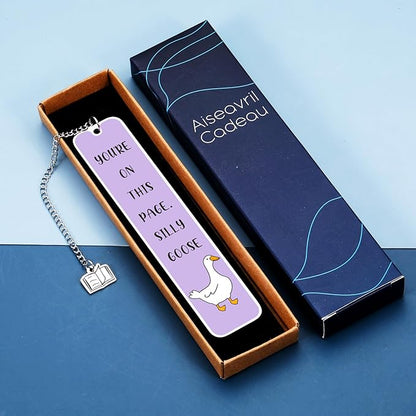 Cute Bookmarks for Book Lovers Bookish Funny Gifts for Women Metal Bookmark for Bookworm Bookmate Book Reading Accessories for Book Club Back to School Retirement Birthday Christmas Gifts