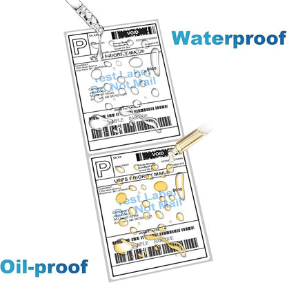 9527 Product Fanfold 4 x 6 Direct Thermal Labels White Perforated Shipping Label, 500 Labels per Stack,1 Stack