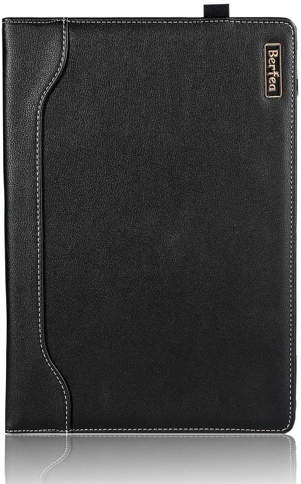 Laptop Case Cover Compatible with Dell Latitude 3550，Latitude 3540，Latitude 3530，Latitude 3520，Latitude 3510 15.6 inch Notebook Sleeve PU Leather Stand Hard Protective