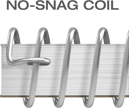 Oxford Spiral Notebook 6 Pack, Bulk Wide Ruled Spiral Notebooks for School, 1 Subject Journal, Wide Ruled Paper, 8 x 10-1/2 Inch, Blue, Yellow, Red, Light Blue, Green and Black, 70 Sheets (65010)