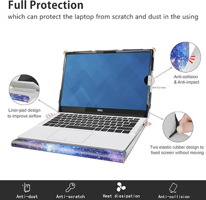 Alapmk Protective Case for Dell Latitude 5350 5340 5330 5320 5310/Latitude 2-in-1 5350 5340 5330 & EliteBook 630 G10/EliteBook 630 G9/EliteBook x360 830 G8/EliteBook x360 830 G7 13.3" Laptop,Galaxy