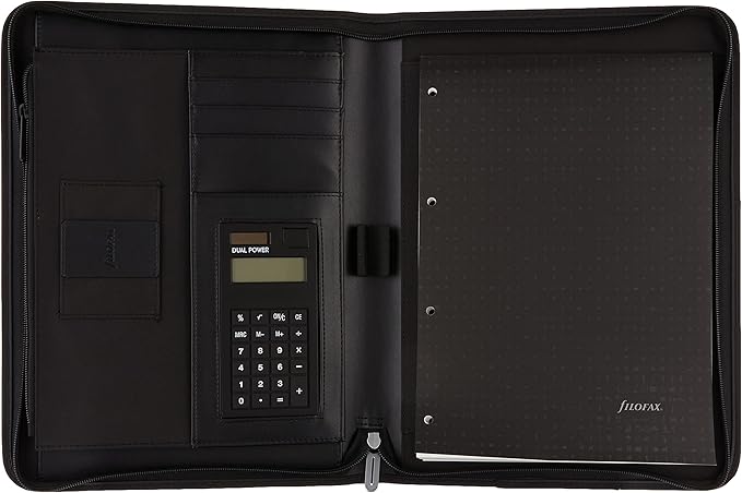 Filofax Metropol Zipped Portfolio with Calculator (B826930U)