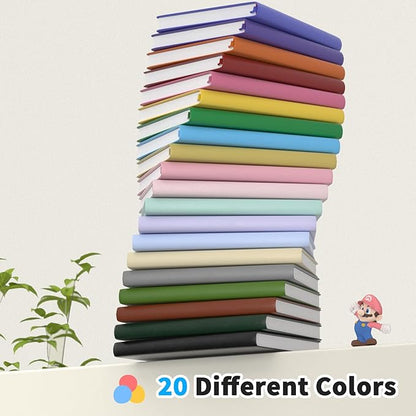 Lined Journal Notebook, 16 Pack, 180 Pages, A5 Journals for Writing, 100 GSM Thick Paper, Small Notebooks Daily Journal for Women Men Work, Business, School, Travel Supplies