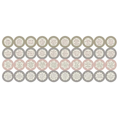 Really Good Stuff Classroom Random Acts of Kindness Chips – Set of 40 – Practice Spreading Kindness & Positivity to Others – Social-Emotional Learning – SEL for The Home and Classroom