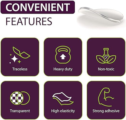 Sticky Dots Double Sided 120PCs - Poster Putty Removable Non Marking - Adhesive Dots Picture Hangers Without Nails - Double Sided Tape Sticky Pads for Crafts Hanging Balloon Stickers