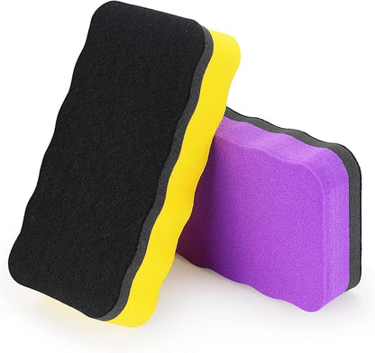 Tamaki 6 Pack Magnetic Whiteboard Eraser, Dry Eraser Board Erasers, Dry Erasers for White Board, Whiteboard Erasers for Kids Classroom, 6 Colors, Wavy, 4.2 x 2.2 x 0.8 Inch