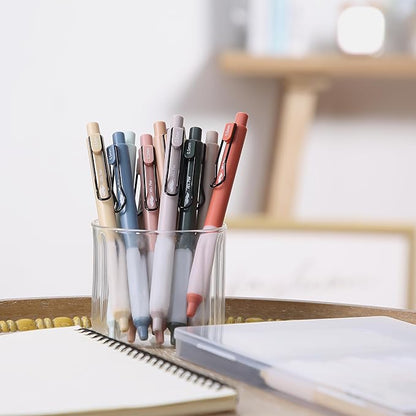 Mr. Pen- Retractable Gel Pens with Case, 12 Pack, Colorful Ink, 12 Refills, Gel Pens Fine Point 0.5mm, Retractable Pens, Cute Pens, Gel Ink Pens, Aesthetic Pens for Journaling Fine Tip Pens