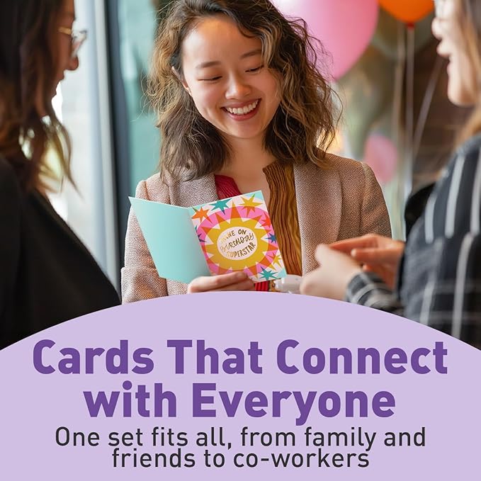 Sweetzer & Orange Happy Birthday Cards with Envelopes & Assortment Box. Variety Set of 24 Assorted Birthday Cards with Envelopes, Perfect Bulk Pack for Celebrations, Special Occasions, Friends-4x5.5"