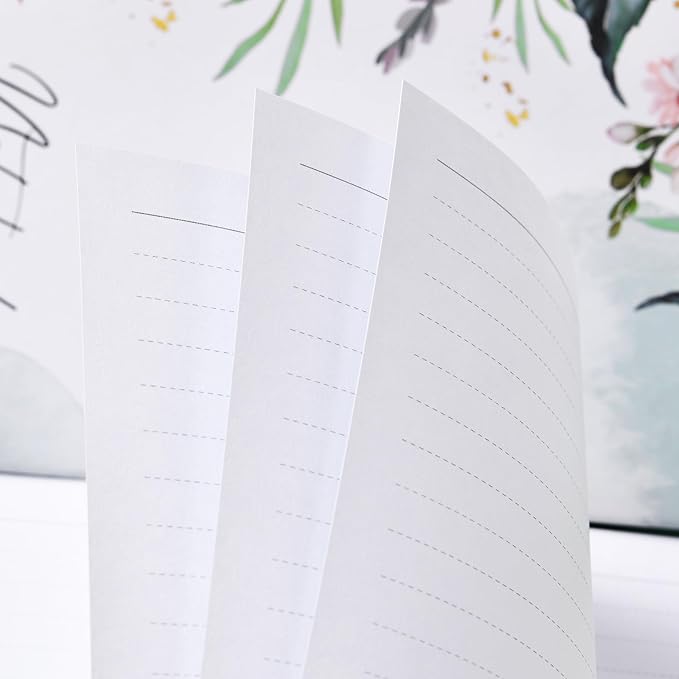 Ruled Notebook/Journal - Journal for Wemon, 8.5" X 6.4", College Ruled Spiral Notebook/Journal, Banded with Waterproof Hardcover, Exquisite Inner Pocket for School, Office & Home