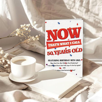 Funny 50th Birthday Card for Women Men, Birthday Gift for Men,50th Birthday Gifts for Him Her,Happy 50th Birthday Card for Men,50 Year Old Gifts,50th Birthday Gift Ideas