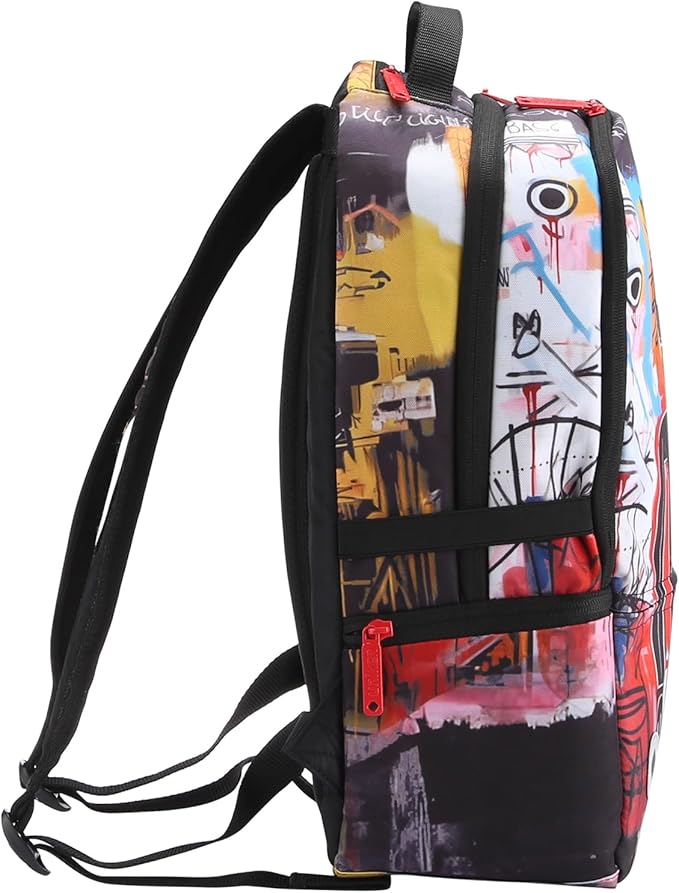 UNIKER Travel Laptop Backpack,Graffiti Backpack for Work,Designer Laptop Backpack for 15.6 Inch,Water Resistant Backpack Computer Bag,Scientist