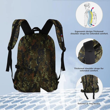 Army Green Travel Backpack,Travel Laptop Backpack,Backpack Airline Approved Business Work Bag for Man Women