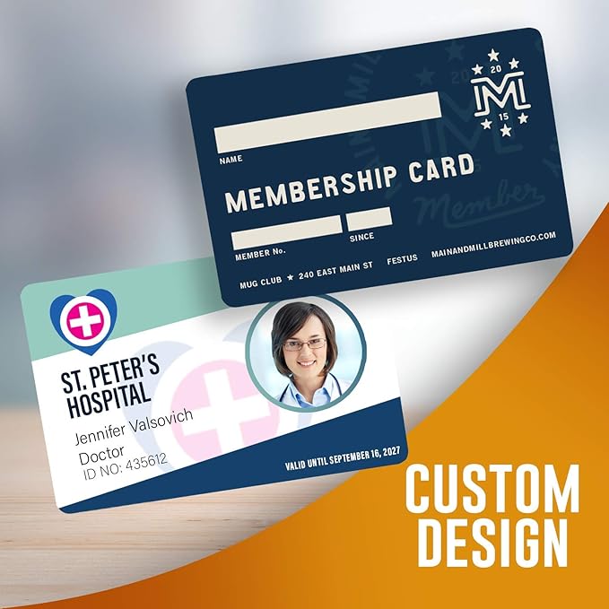 Magicard 300 Dual Sided ID Card Printer & Supplies Bundle Badge Maker Machine (3300-0021)