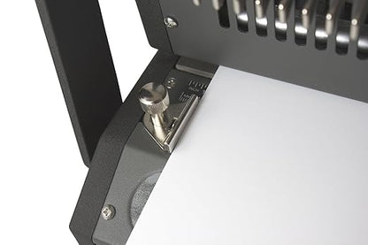 Akiles AWM-EX31 Model WireMac-EX31 All-in-One Electric Wire Punch and Manual Wire Closer, 3:1 Pitch, 3/16" to 9/16" Wire Closing Capacity, Square (4x4 mm) Hole Size, All 40 Disengageable Pins