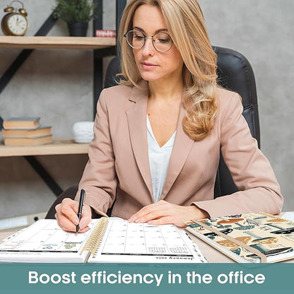 2026 Planner, Aesthetic Weekly and Monthly Planner for Women, Jan 2026 to Dec 2026, Hardcover 2026 Calendar Book with Monthly Tabs, Inner Pocket, Perfect for Office Home School - A4 (8.5" x 11"), Mushrooms Grove