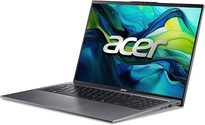 Acer Swift Go 16 Intel Evo Edition Laptop | 16" 1920 x 1200 Touch Display | Unlock AI Experiences | Intel Core Ultra 9 Processor 185H | Intel ARC | 16GB LPDDR5X | 1TB SSD | Wi-Fi 7 | SFG16-72T-95Z6