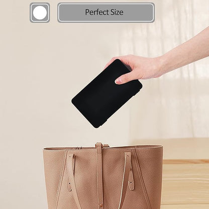 VEWINGL Calculator with Notepad,12 Digit Large Display Office Desk Calcultors,Dual Power Rechargeable and Solar 2 in1 Multi Function Calculator,Suitable for office,School,Home and Business use (Black)