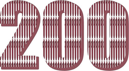 deegtran Pens Bulk, 200 Pack No Bleed Burgundy Red Barrel Click Pens, Wholesale Retractable Ballpoint Pens, Pens Medium Point, Smooth Ink Pens, 1.0MM Black Ink