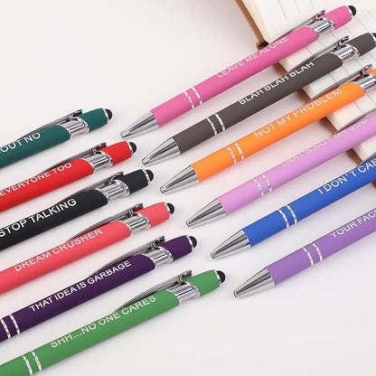 48 Pcs Ballpoint Pens,Fine Point Smooth Writing Pens,Kawaii Pens For Writing Journaling Taking Notes School Office Home. (Mixed color 48Pcs)