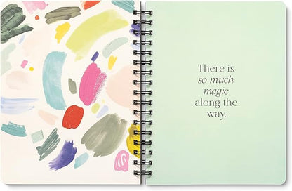 Compendium Spiral Notebook - Something Good Is Going to Happen Today. — A Designer Spiral Notebook with 192 Lined Pages, College Ruled, 7.5”W x 9.25”H